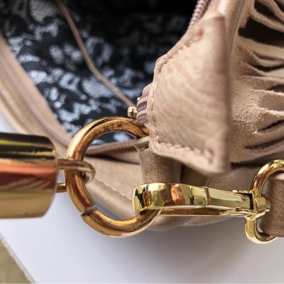 Leather Fringe Shoulder or Crossbody Bag - Picture 9 of 16